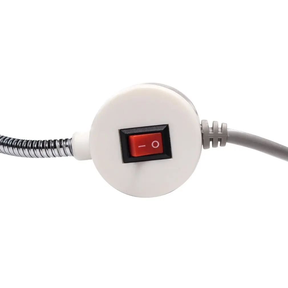 

New 2W 30LED Portable Sewing Machine Light LED Night Light Magnetic Mounting Base Gooseneck Lamp for All Sewing Machine Lighting