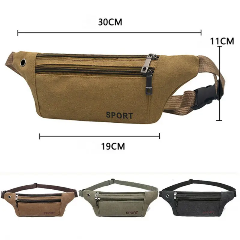 Fanny Pack Men Women Waist Belt Bag Purse Hip Pouch Sport Bum Travel Phone Bags /BY | Багаж и сумки