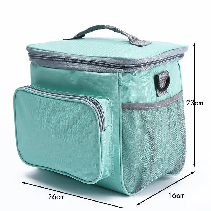 

Cooler Bag Outdoor Picnic Freshness Protection Lunch Bag Container Food Storage Bag Bolsa Termica Loncheras Para Mujer