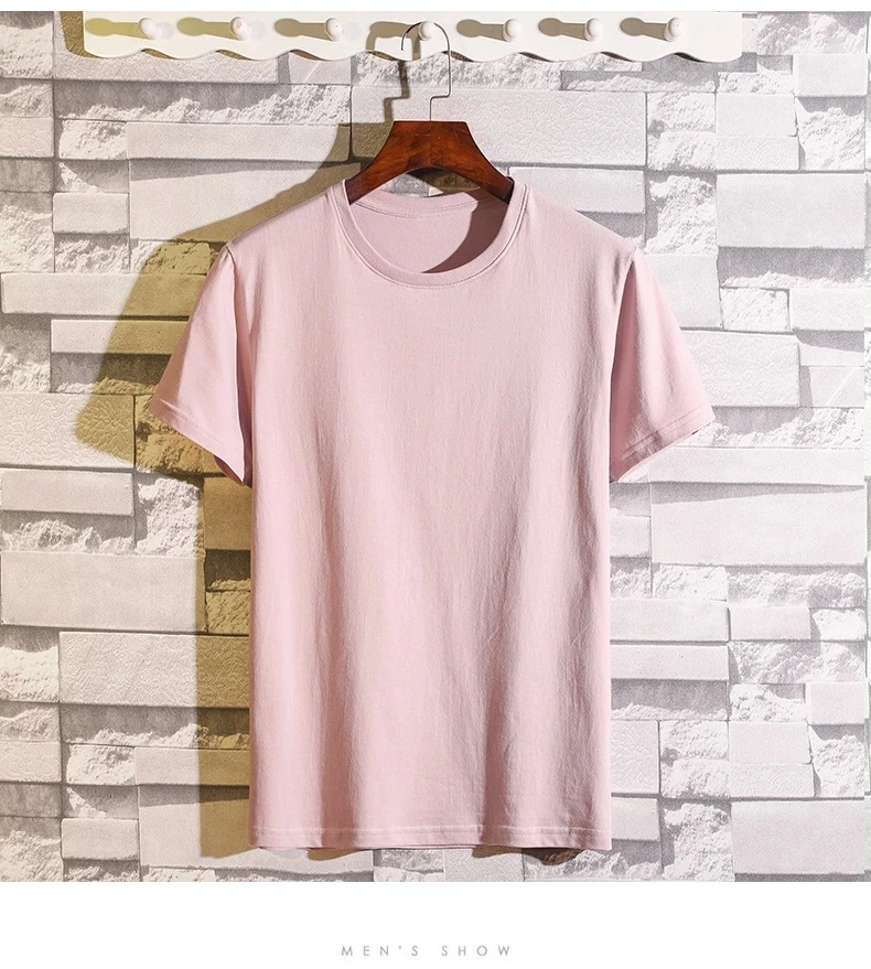 

Men's New Clothes Black T-shirt Short Sleeve Casual T-shirt Hip Hop 2021