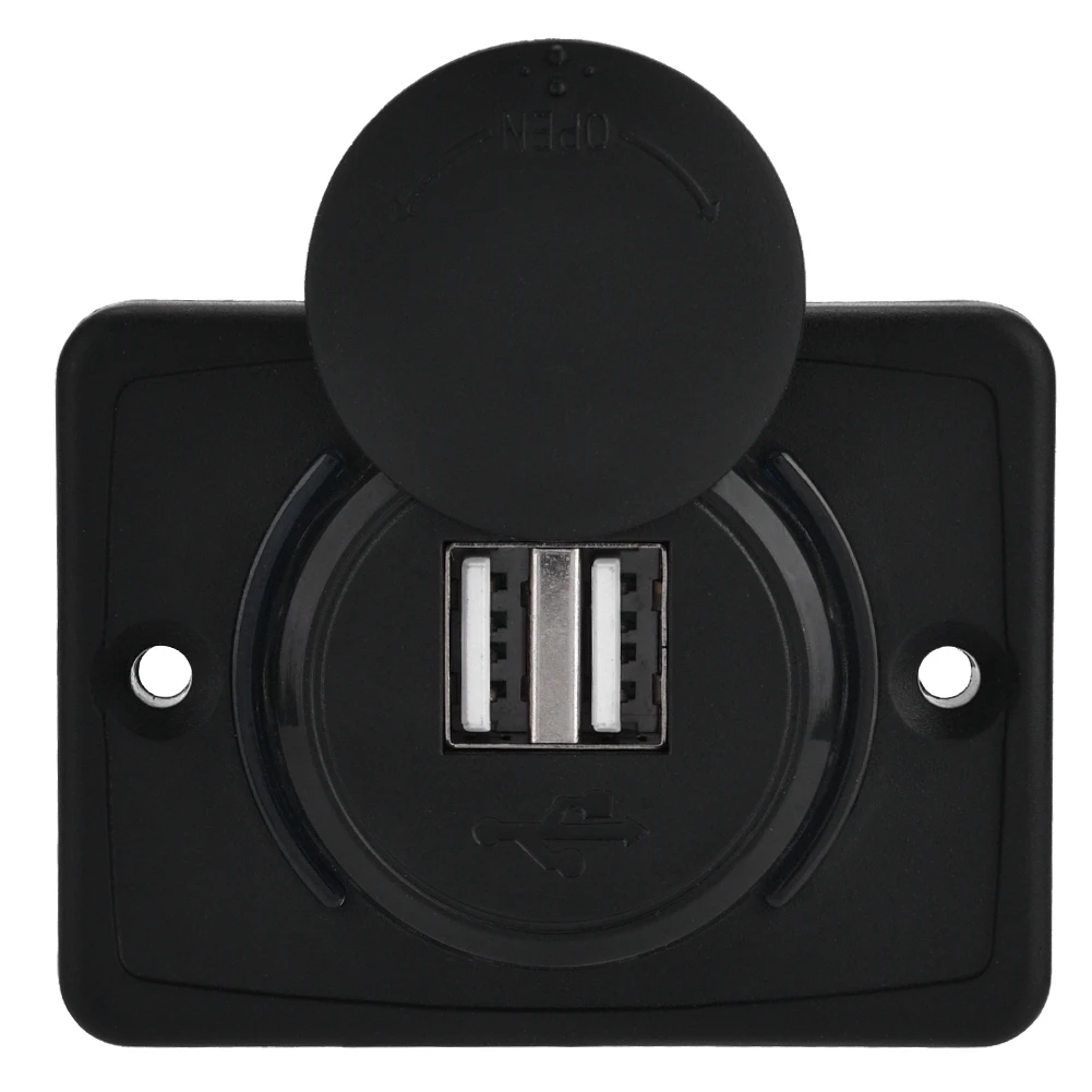 Универсальное автомобильное зарядное устройство 3 1 А 12 В/24 В светодиодный