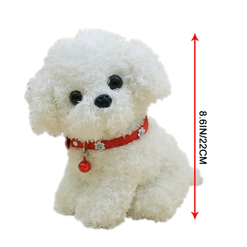 

Kawaii Puppy Plush Toy Doll Teddy Dog Rag Doll Cute Trumpet Simulation Animal Doll Stuffed Toys For Kids Adults Gifts