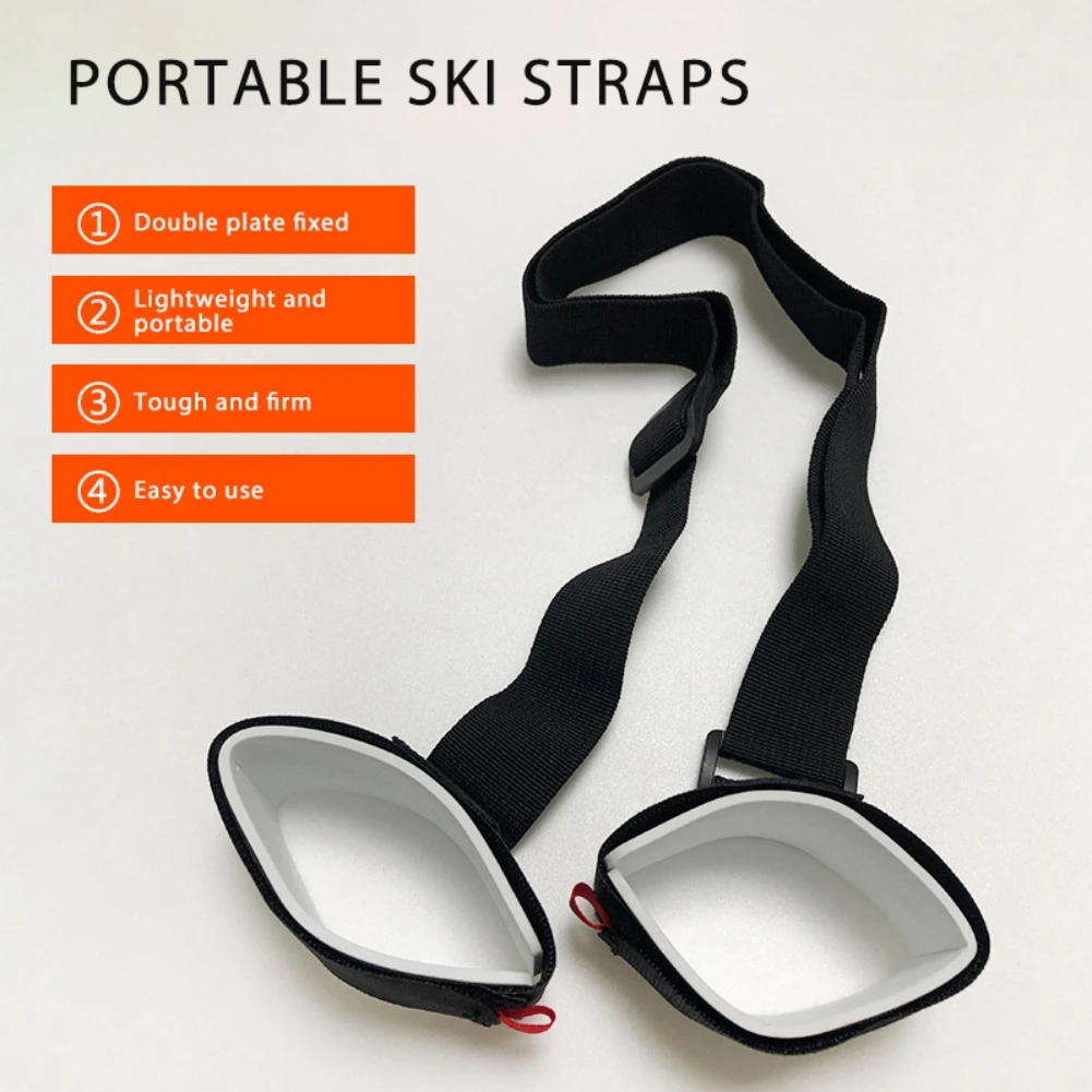 

Нейлоновые сумки для катания на лыжах, регулируемые Наплечные ремни для катания на лыжах и сноуборде