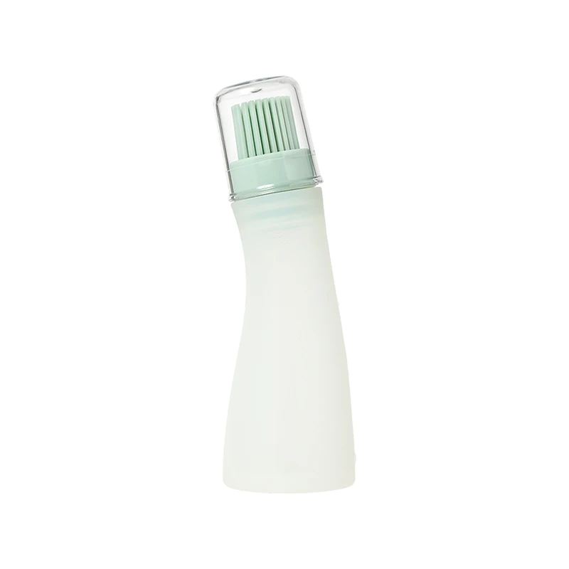 

Silicone oil brush with bottle high temperature resistant food grade non-linting barbecue brush baking small oil bottle