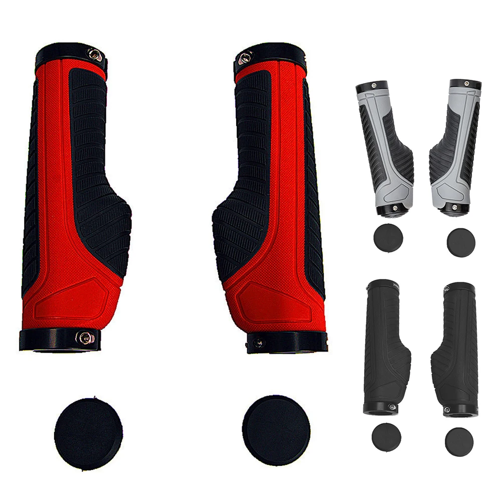 Ручки для руля велосипеда ручки горного эргономичный дизайн алюминиевый двойной