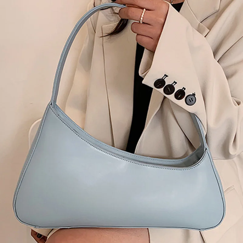 

Асимметричные однотонные сумки через плечо для женщин 2021, женская дизайнерская сумка из искусственной кожи на молнии, Женская дорожная сум...