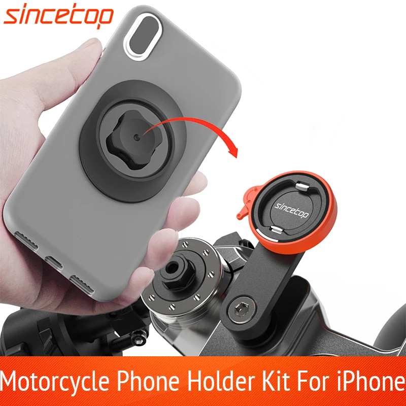 Универсальный держатель мобильного телефона для мотоцикла велосипеда алюминий