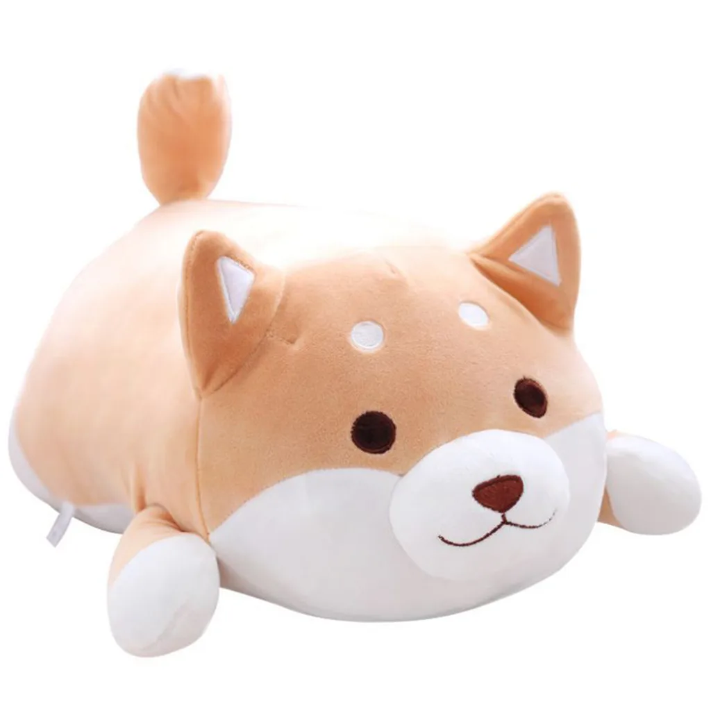 

35CM High Quality Soft Plush Stuffed Dolls Toys Fluffy Cartoon Doggo Cute Shiba Inu Pillow Dolls Kids Playmate Girlfriends Gifts