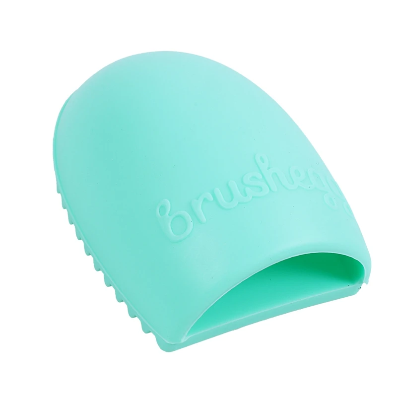 Новая Чистящая перчатка для макияжа моющая щетка скрубберная доска