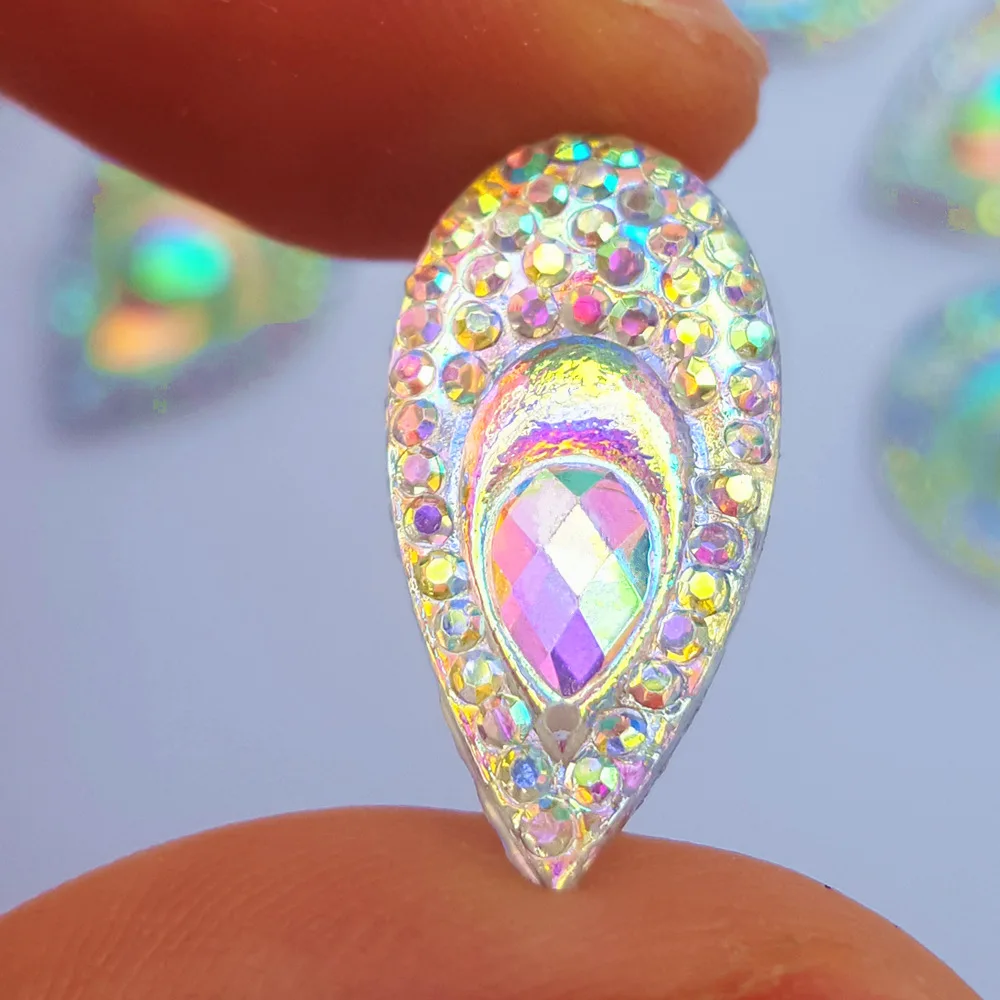 Идеальный выбор стразы в виде капель камни грушевидной формы и кристаллы