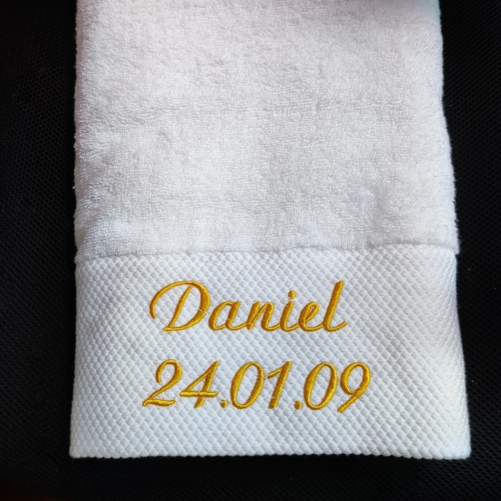 Персонализированное хлопковое большое полотенце для лица для отеля, оригинальное косметическое полотенце, деловой подарок с логотипом от AliExpress RU&CIS NEW