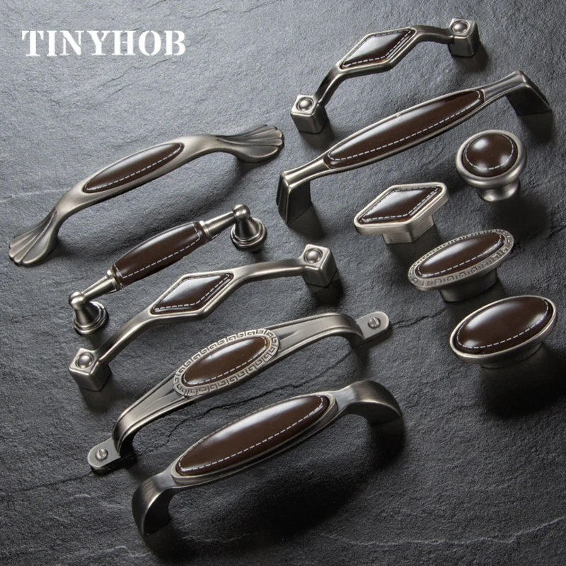 Цинковый сплав + керамические Ретро ручки/ручки кухонные шкафы/ручки шкафа для