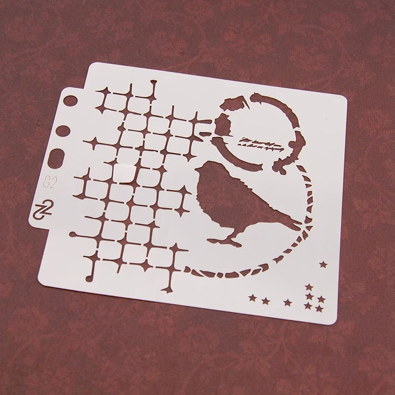 

Flowers/Halloween/House Stencils For Walls Painting DIY Scrapbooking Album Embossing Paper Cards kids Drawing Template Decor