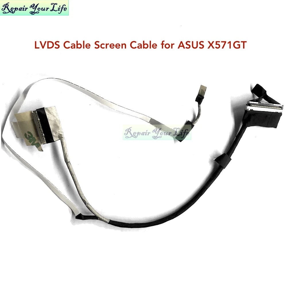 Кабель для ЖК-экрана DD0XKTLC110 для Asus Mars15 X571 X571GT RX571 FX571GT NX571 K571 F571 GT EDP FHD Video flex 30 40 pin