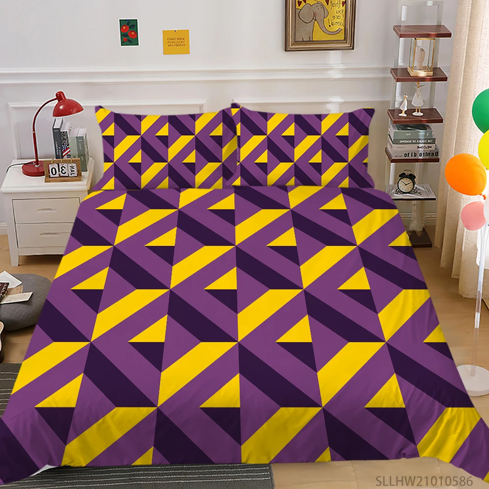 

Home Textile 3D Bedding Set King Size Duvet Cover Set 2/3 Pcs Highend Bedclothes Bedroom Decoration Dropship