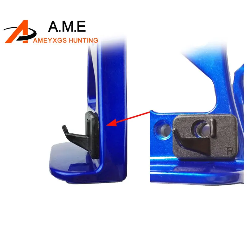 3 шт./компл. Рекурсивный лук черного и белого цвета с клейкой подставкой для стрел