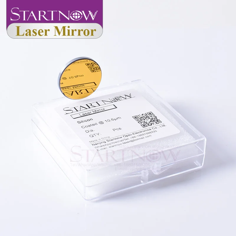 Startnow 3 шт./лот Si CO2 лазерные зеркала D19mm 20 25 27 30 38 1 кремниевые Светоотражающие линзы