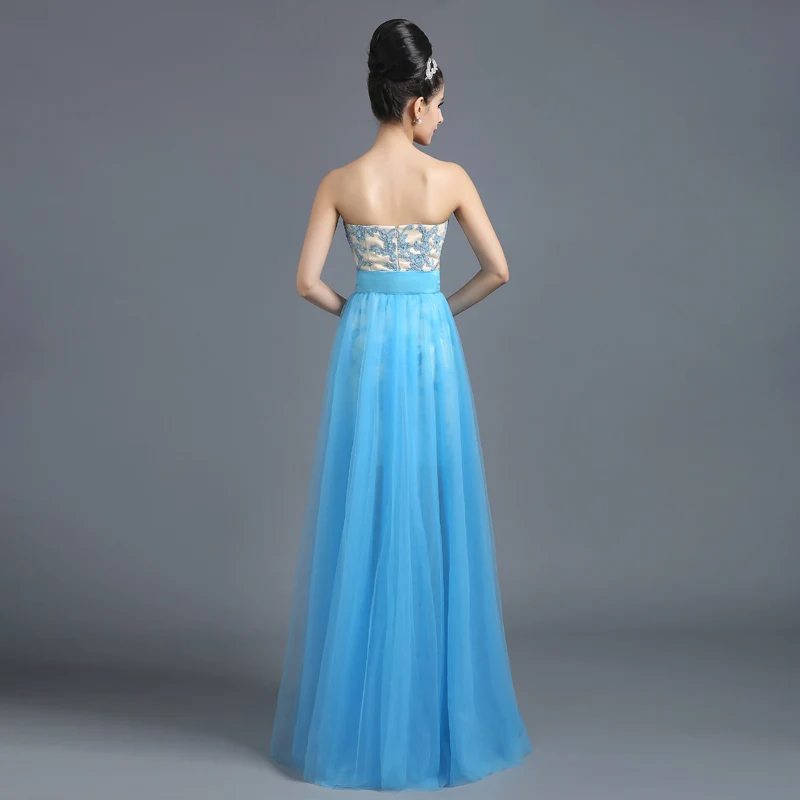 Новинка платье на выход высокий низкий Выпускные платья Aqua с открытой спиной