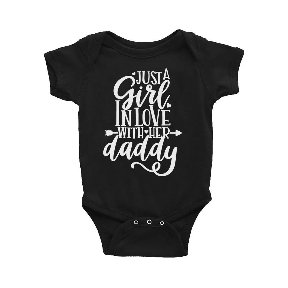 Camisas de pap&aacute; e hija, Just A Dad In Love with His Girl, Daddy and Me, camisas de pap&aacute; e hija, camisetas A juego, env&iacute;o directo-4