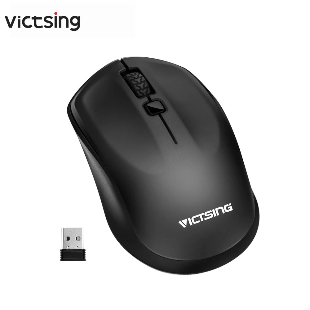VicTsing 2 4G беспроводная мышь 1600 DPI игровая большой полноразмерный эргономичный