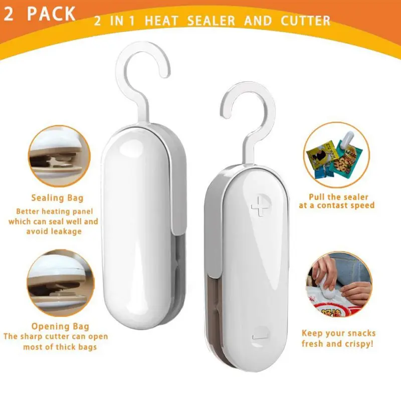 

Portable Mini Sealing Household Machine Heat Sealer Capper Food Saver
