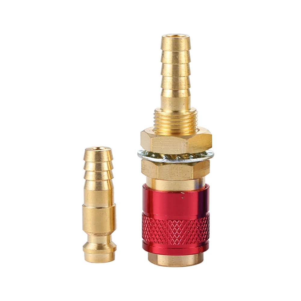 

Water Cooled Welding Torch Accessory 8mm Quick Connector Water Cooled Gas Adapter for MIG TIG Welding Torch Accessory