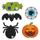 Наборы для алмазной живописи 5D на Хэллоуин, алмазная живопись, наклейки для детей и взрослых, декоративно-прикладное искусство, набор для рисования по номерам, наклейки ручной работы