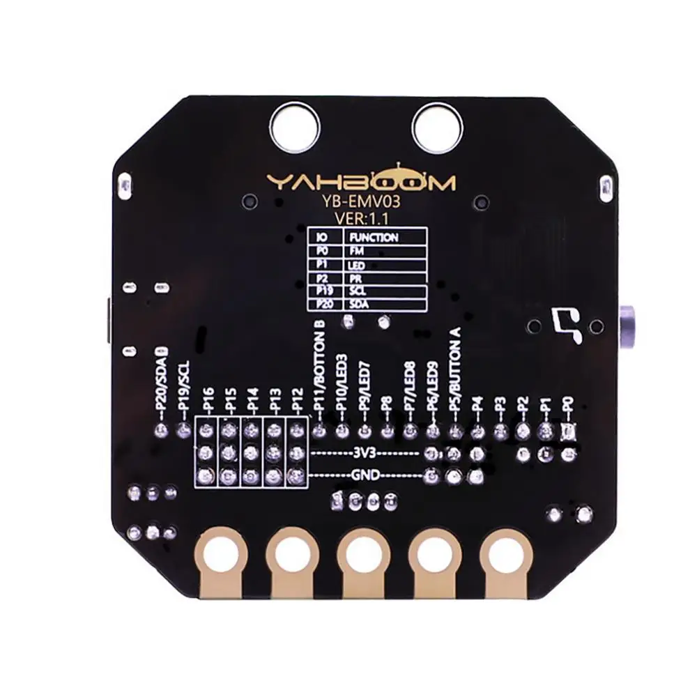 Для Micro:bit Basic:Bit IO Плата расширения горизонтального типа Pinboard Microbit Python макетная