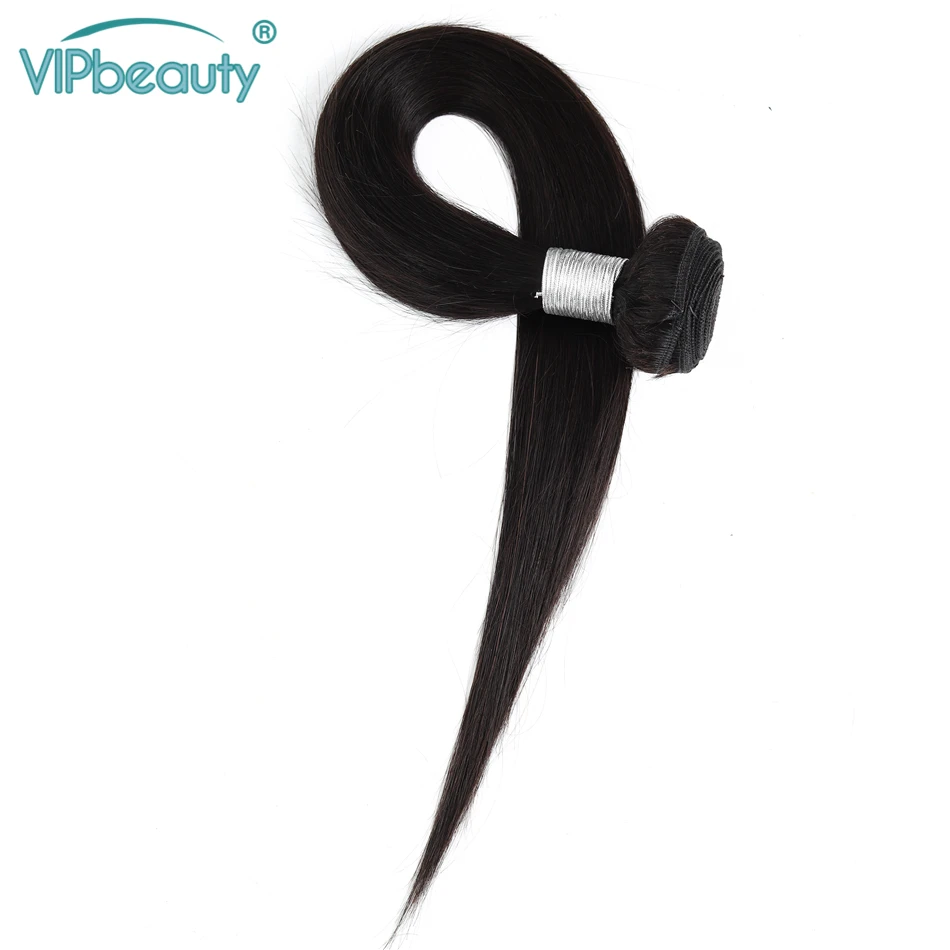 VIP beauty, малазийские прямые волосы, 4 пряди, человеческие вплетаемые волосы remy для наращивания, натуральный черный цвет, волосы уток