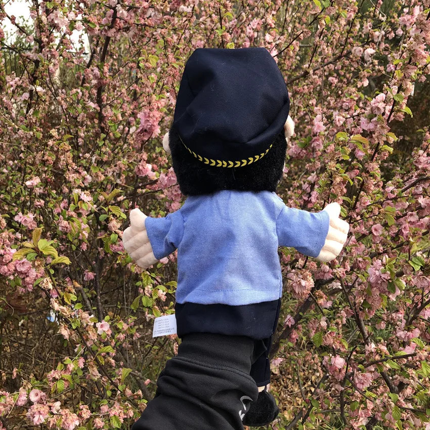 30 см плюшевая игрушка поймать вора кукла оккупации очиститель полиции медсестры