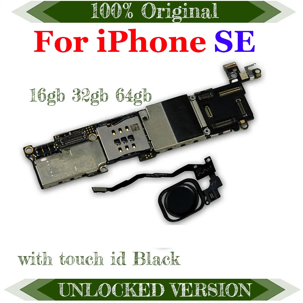 Не блокирует материнскую плату для iPhone 5 SE разблокированная материнская плата 64