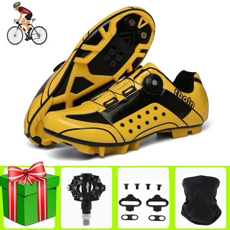 

MTB Cycling Shoes Men Outdoor Sports Road Mountain Professional Self-locking MTB Self-locking zapatillas Bicicleta Carretera
