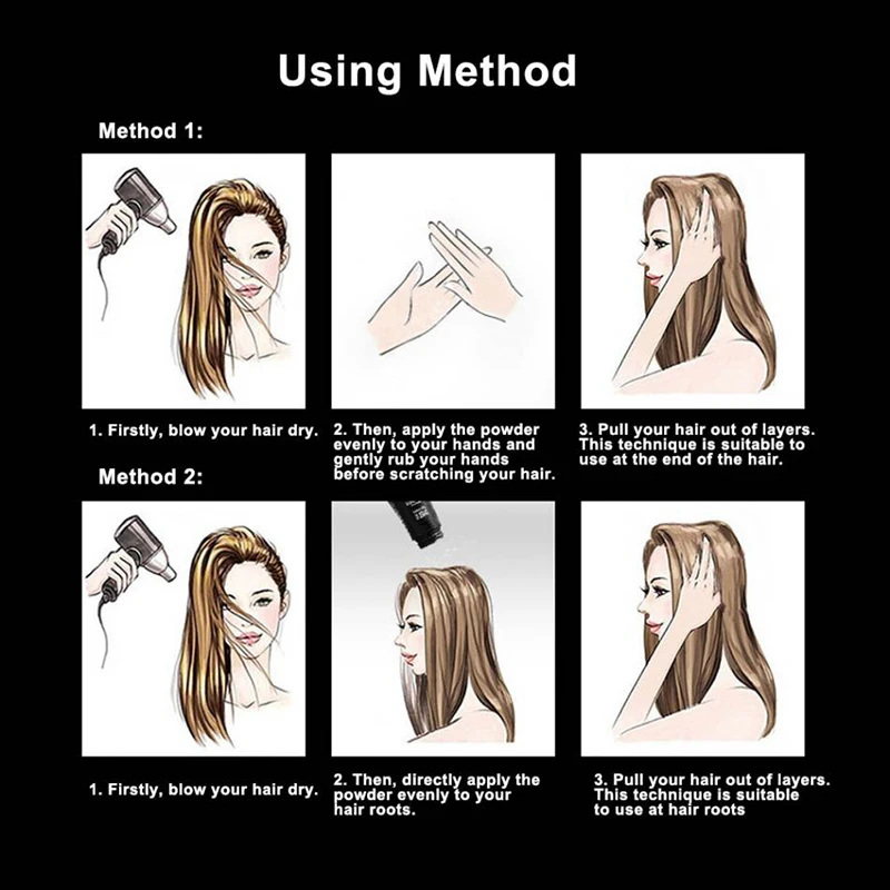 Объемная пудра для волос матирующая пушистая не смывается Удаление масляного