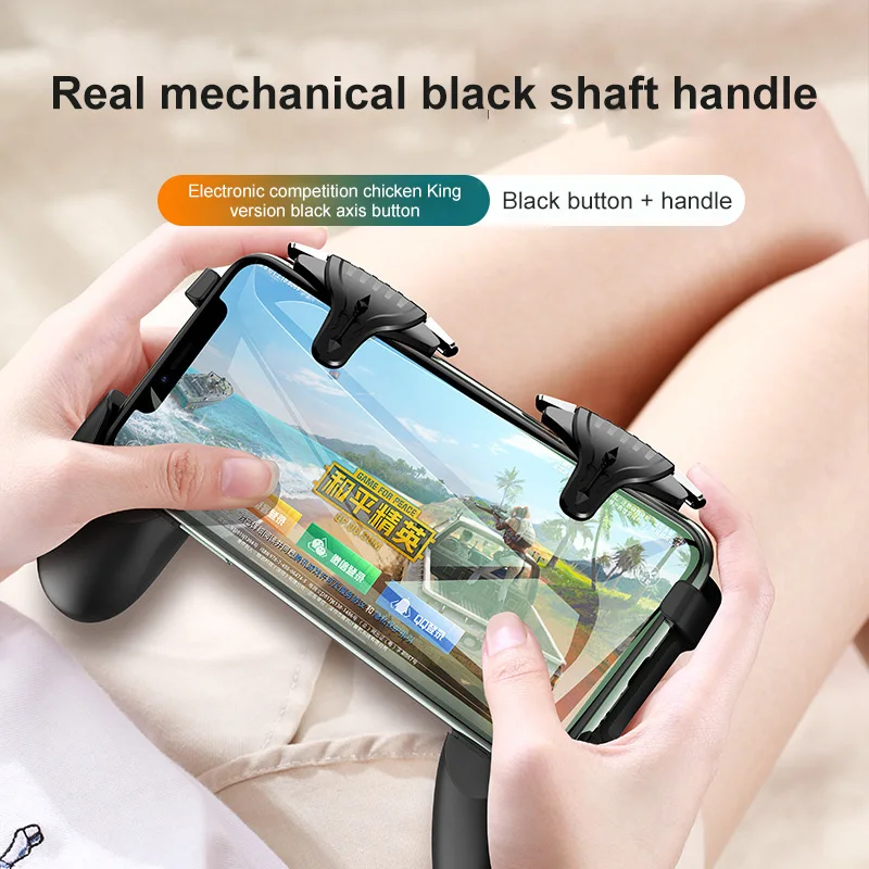 

Metal Pubg Controller Joystick For Pubg Mobile Trigger Gamepad For IPhone Android Phone Shooting Game For Pubg L1R1 Aim Trigger