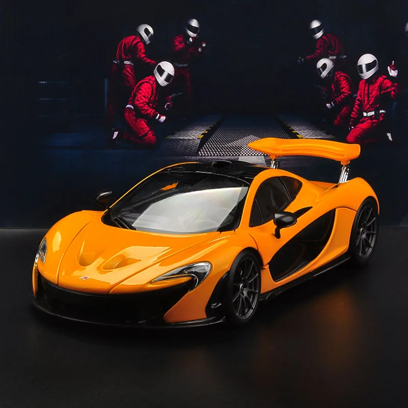 1:24 литье под давлением модель автомобиля MCLAREN P1 оригинальный завод может открыть