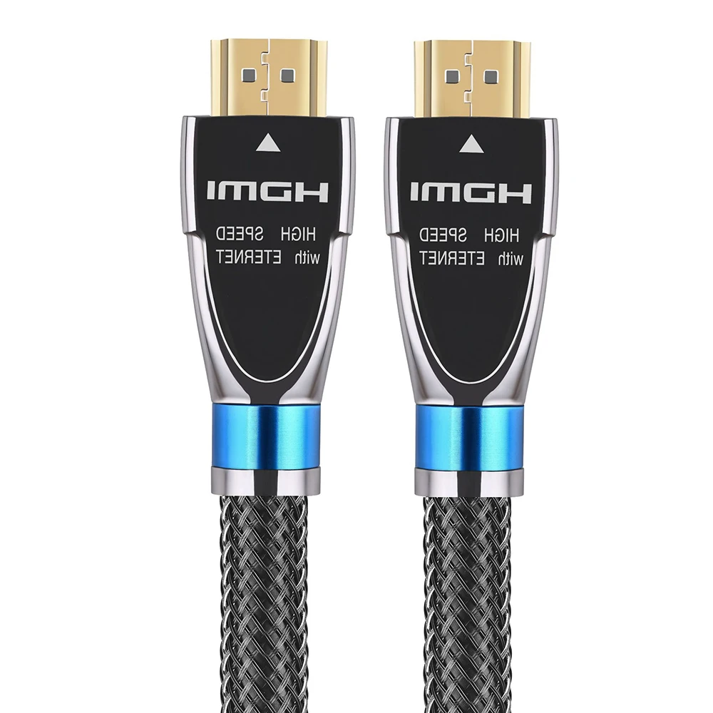 

HDMI Cable 2.0 HDMI to HDMI 1m 1.5m 3m 5m 10m 15m Support ARC 3D HDR 4K 60Hz Ultra HD for Splitter Switch PS4 TV Box Projector