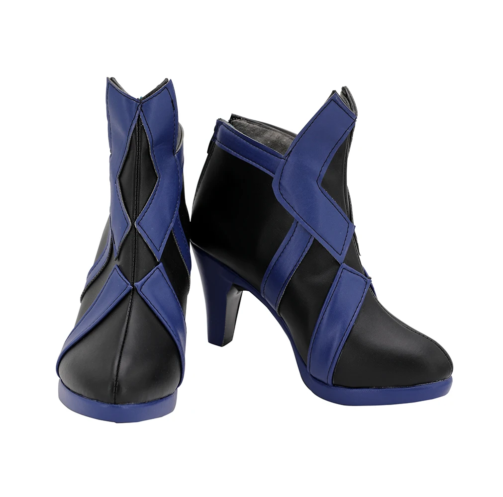 Fate Grand Order FGO Saber Alter Rider Cosplay Boots Black Shoes Women High Heel for Halloween on - Сапоги косплея Fate Grand Order FGO Saber Alter Rider черного цвета на высоком каблуке для Хэллоуина.