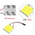1 шт. светодиодный гирлянда из початков автомобиля Панель лампа 18 24 36 48SMD T10 дневные ходовые огни 12V Белый лампы для автомобилей номерного знака Интерьер Чтение бордовый