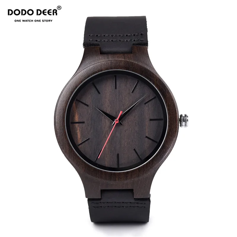 

DODO DEER модные деревянные часы, мужские кварцевые часы на заказ, легкие Ретро часы ручной работы, принимаются прямые поставки, подарок для пар...