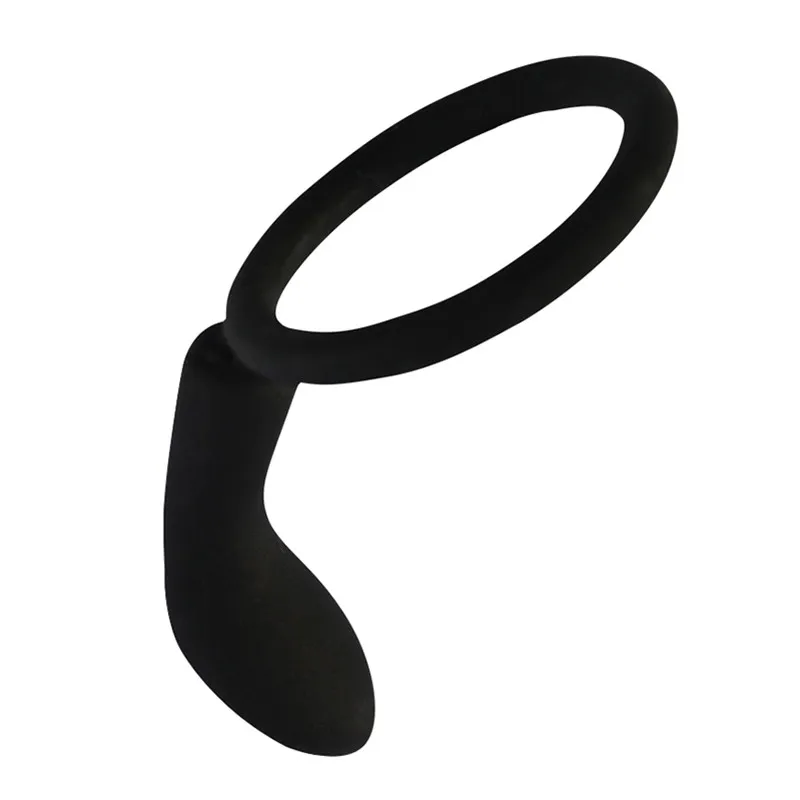 Водонепроницаемый пенис кольцо для пениса Силиконовое Анальная пробка с