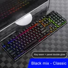 HIPERDEAL Новая высококачественная светодиодная USB игровая клавиатура с подсветкой модная механическая клавиатура игровая клавиатура провод 2021для ПК ноутбука