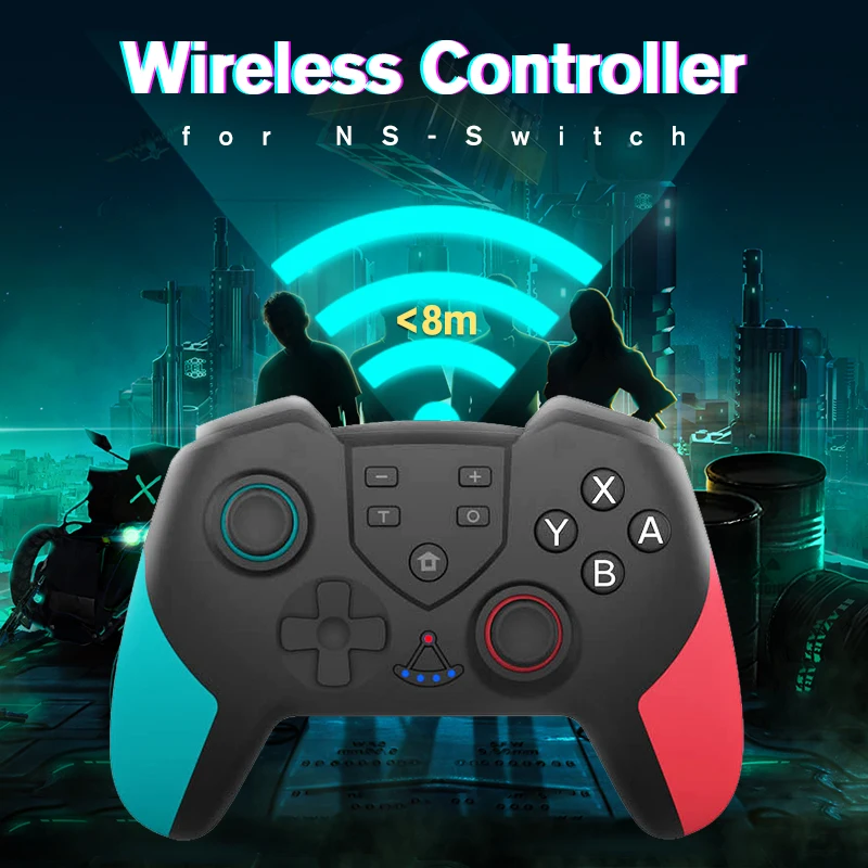 Беспроводной геймпад джойстик для NS Switch Pro управление N-Switch игровой пульт
