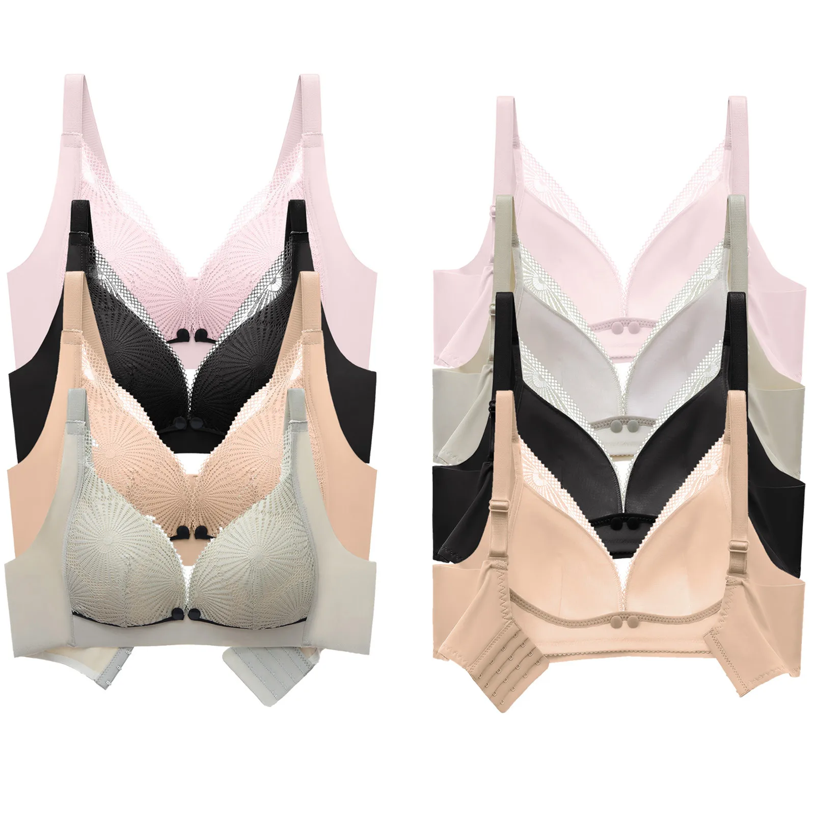 

Женский бюстгальтер без рук, Регулируемый мягкий бюстгальтер для кормящих матерей, аксессуары для грудного вскармливания, Бюстгальтеры бе...