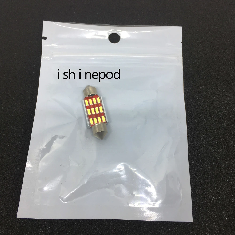 

Car Interior Light White 31mm 36mm 39mm 41mm Car Festoon Lights C5W C10W 4014 LED CANBUS Auto Interior Dome Lamp Reading Bulb