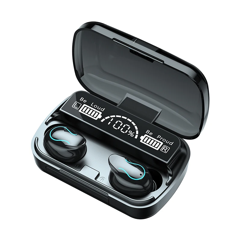 

9D Noise Reduction Bluetooth Earphone TWS 3D Touch Wireless Headphones In-ear Earpiece Sports Waterproof Headset