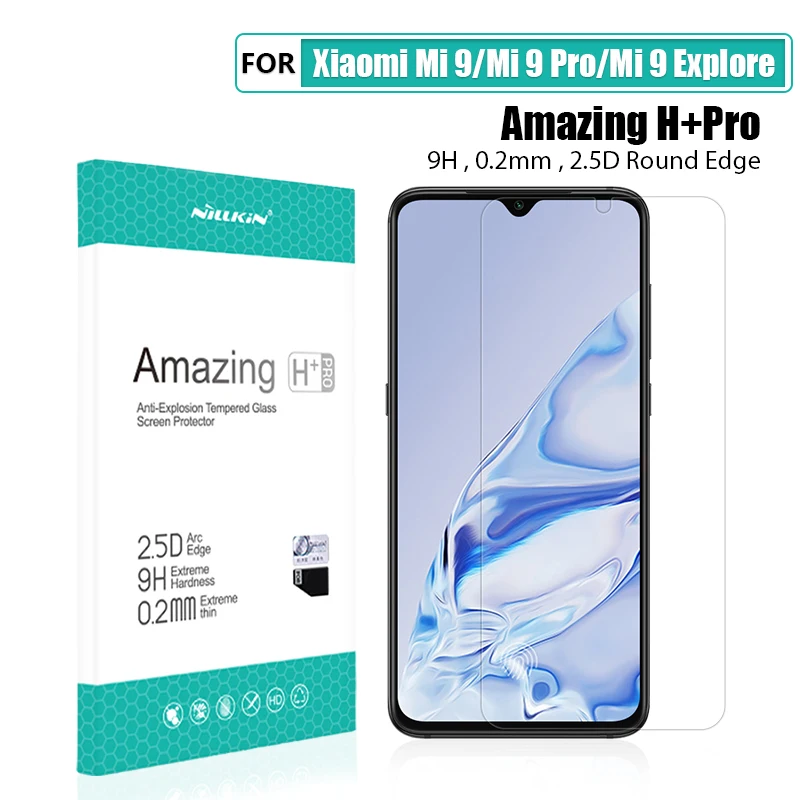 Защитное стекло NILLKIN Amazing H/H + pro/XD 9H закаленное для xiaomi mi 9 PRO защита экрана 6 39 дюйма