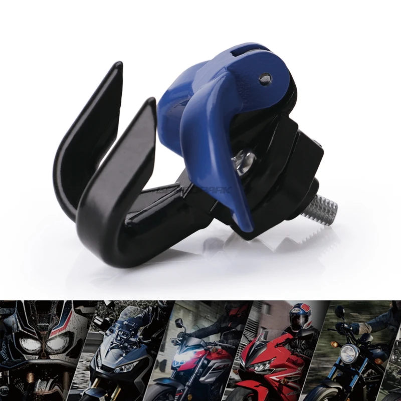 Бесплатная доставка красные аксессуары для мотоциклов крюк сумка багажный шлем