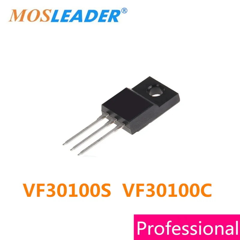 

Mosleader 50 шт. TO220F VF30100S VF30100C VF30100 30A 100V Высокое качество