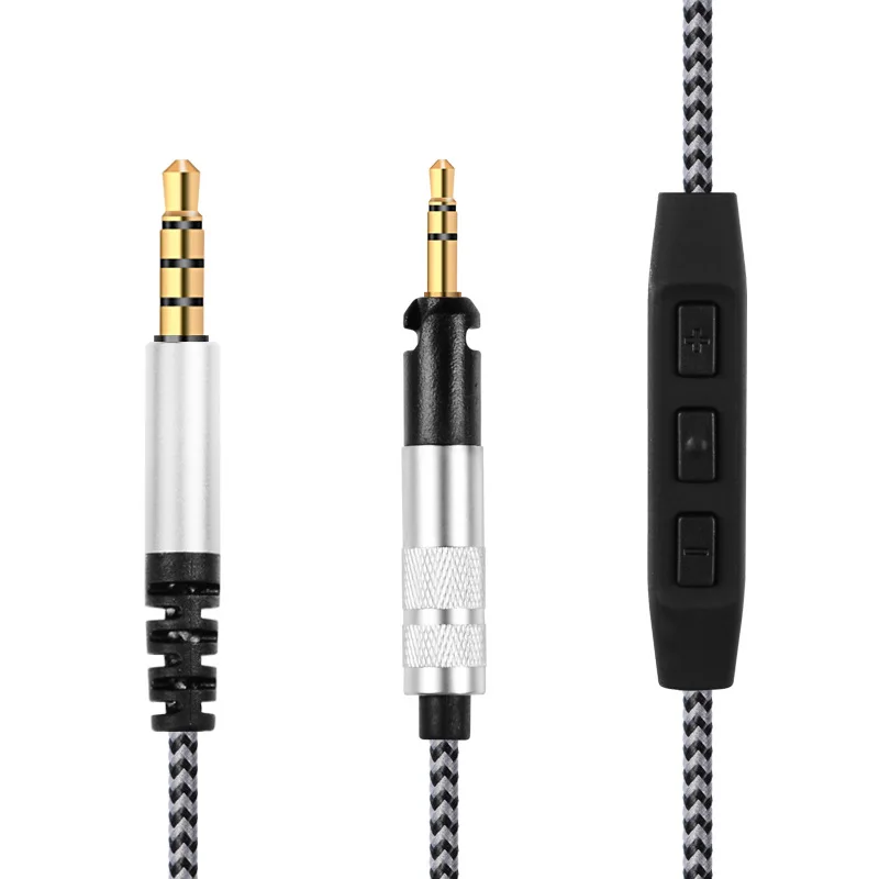 

Replacement Audio Upgrade Cable Extension Cord for Sennheiser HD598 HD558 HD518 HD598Cs HD599 HD569 HD579 Headphones
