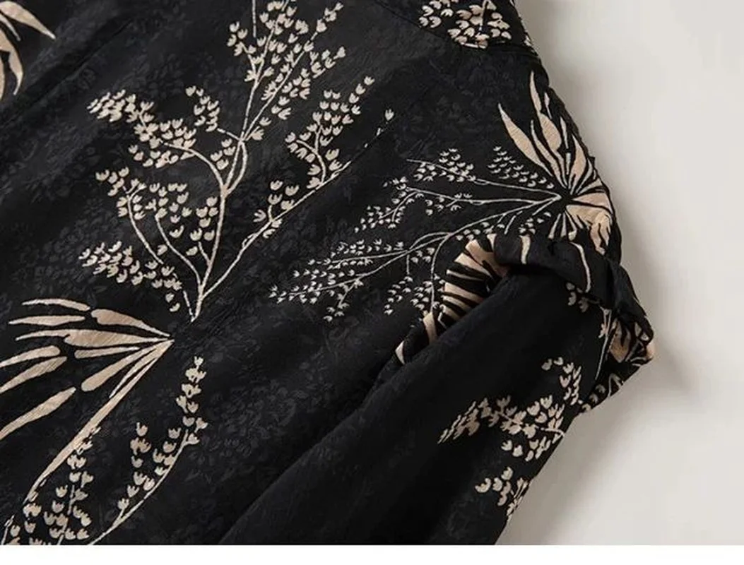 Новинка 2021 платье средней длины из вискозы в стиле ретро с V образным вырезом и